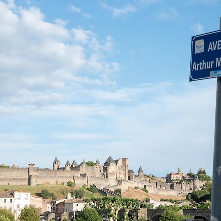 Le Clos Margaux - Vue Cite Medievale - 3 Chambres Carcassonne Buitenkant foto