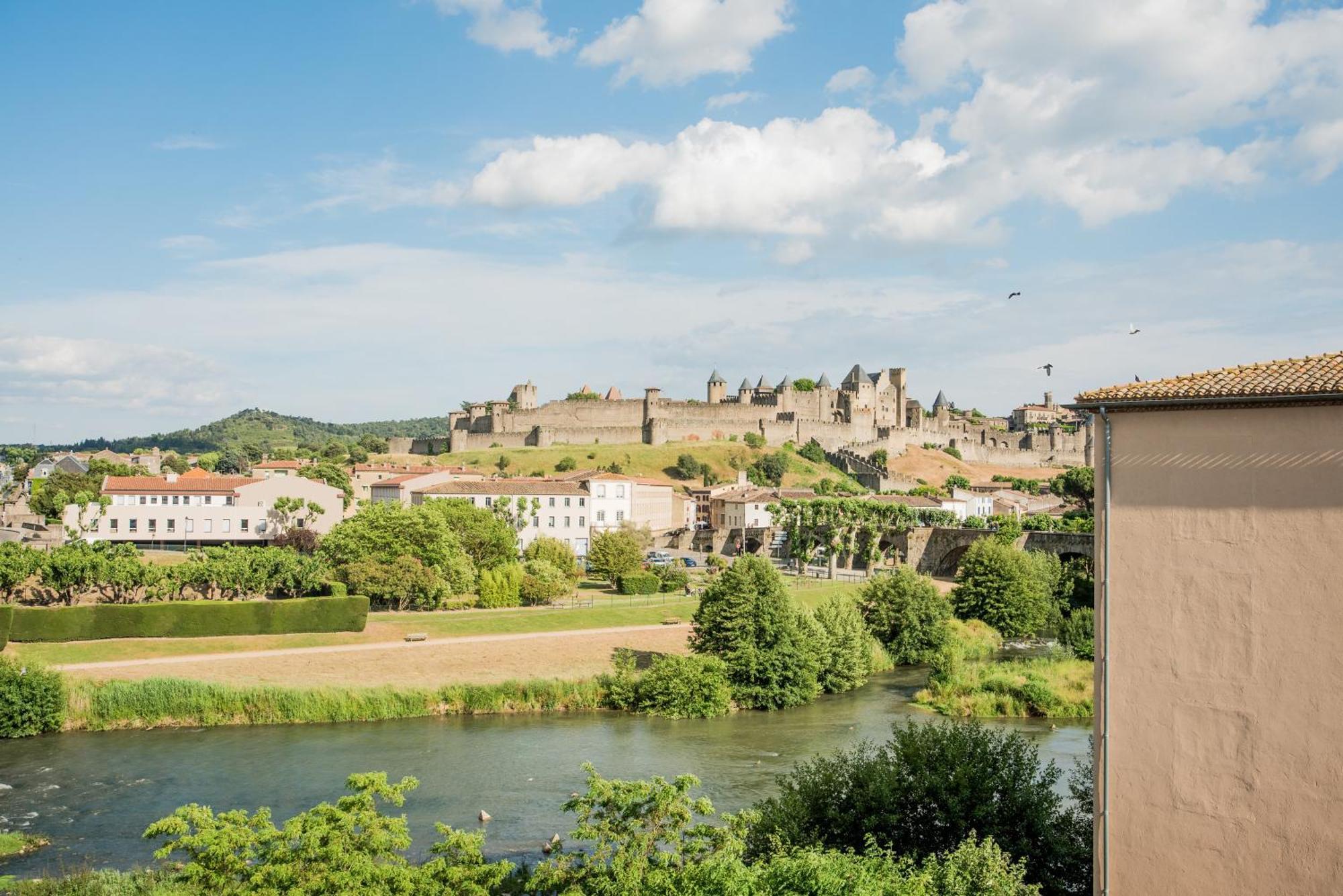 Le Clos Margaux - Vue Cite Medievale - 3 Chambres Carcassonne Buitenkant foto
